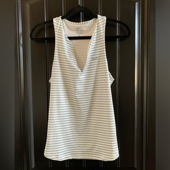 Nike Tops - Nike Dri-Fit Striped Tank | Medium
